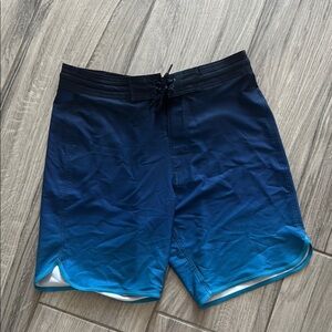 Men's Blue Ombre Swim Shorts New w/out tags